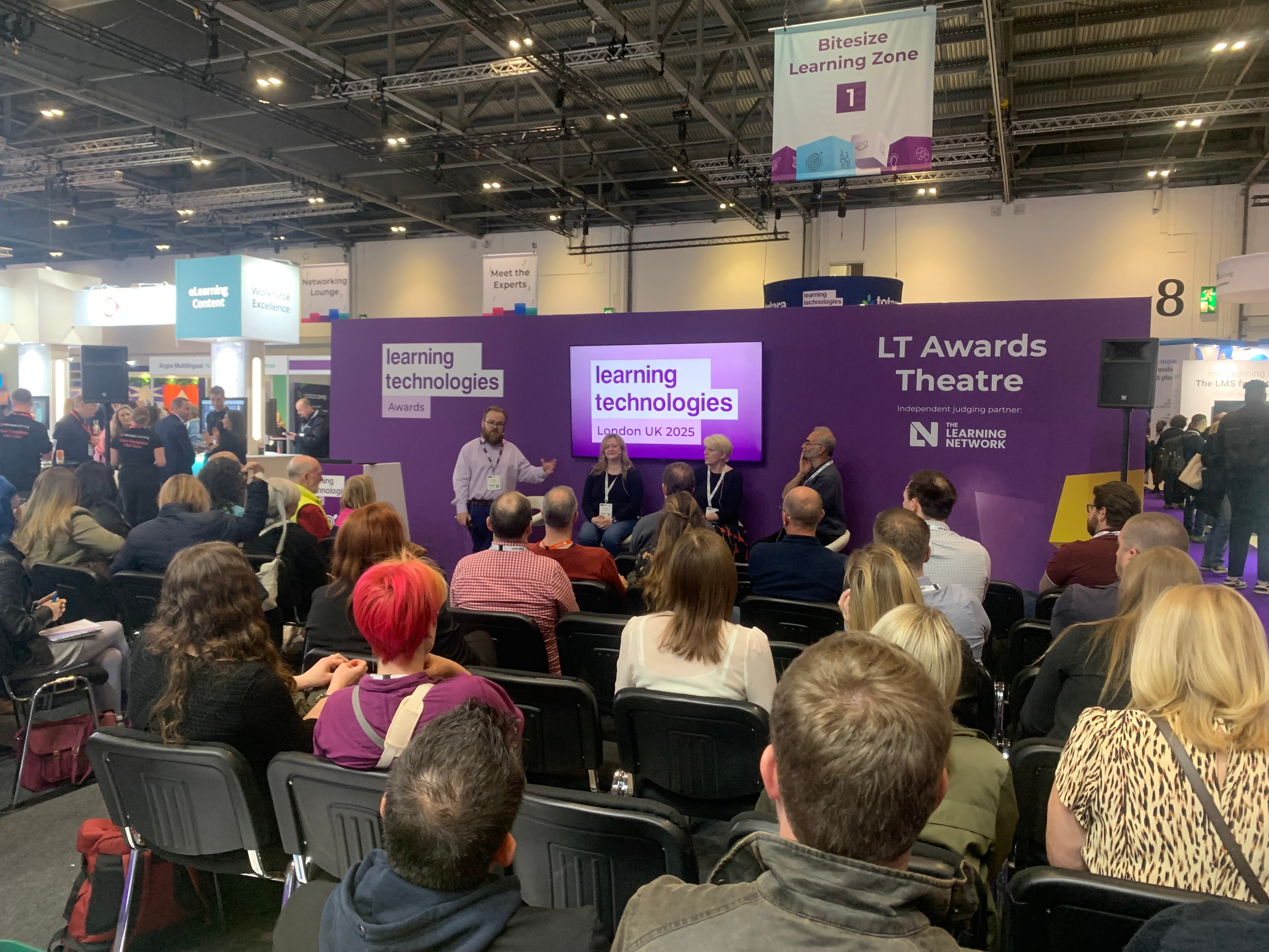 Seminar session at Learning Technologies 2025