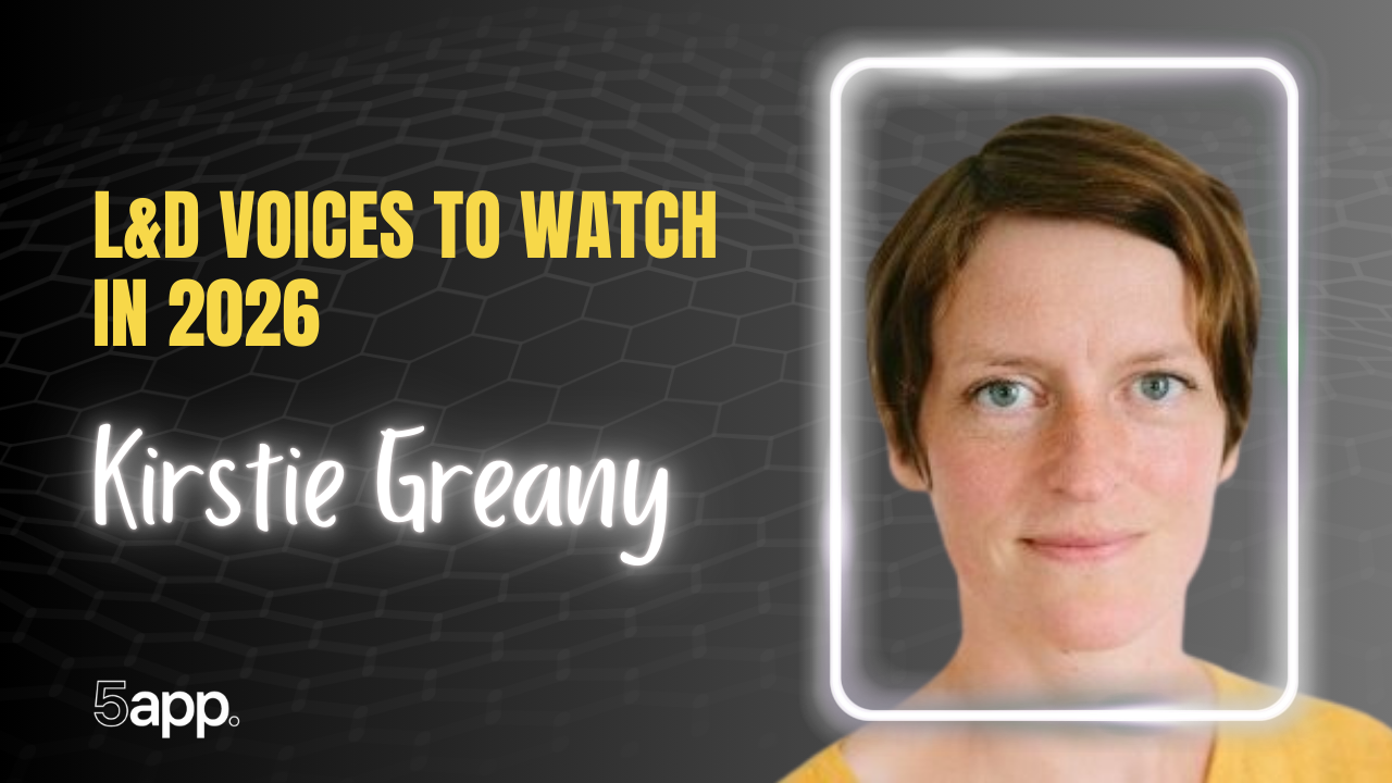 5app's L&D voices to watch in 2026: Kirstie Greany