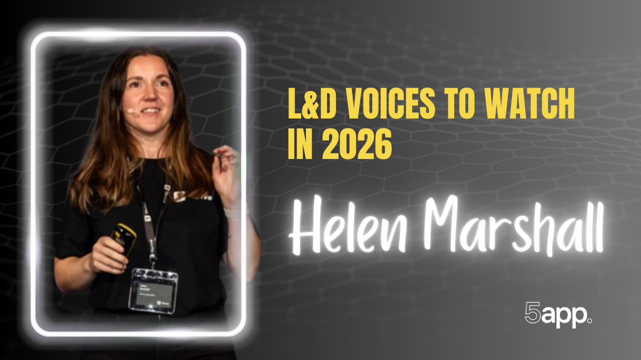 5app's L&D voices to watch in 2026: Helen Marshall