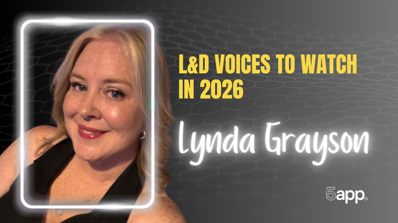 5app's L&D voices to watch in 2026: Lynda Grayson
