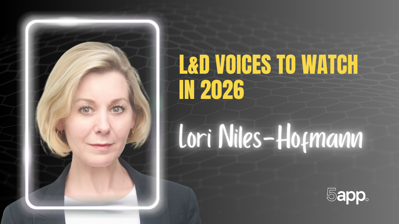 5app's L&D voices to watch in 2026: Lori Niles-Hofmann