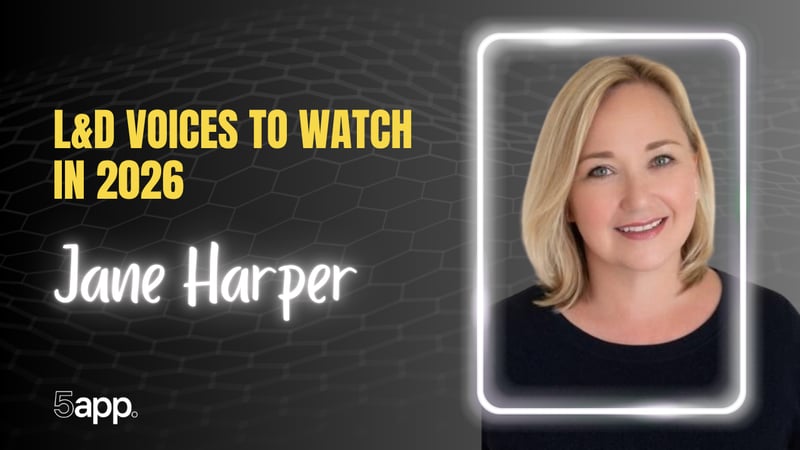5app's L&D voices to watch in 2026: Jane Harper