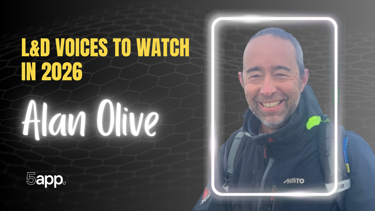 5app's L&D voices to watch in 2026: Alan Olive