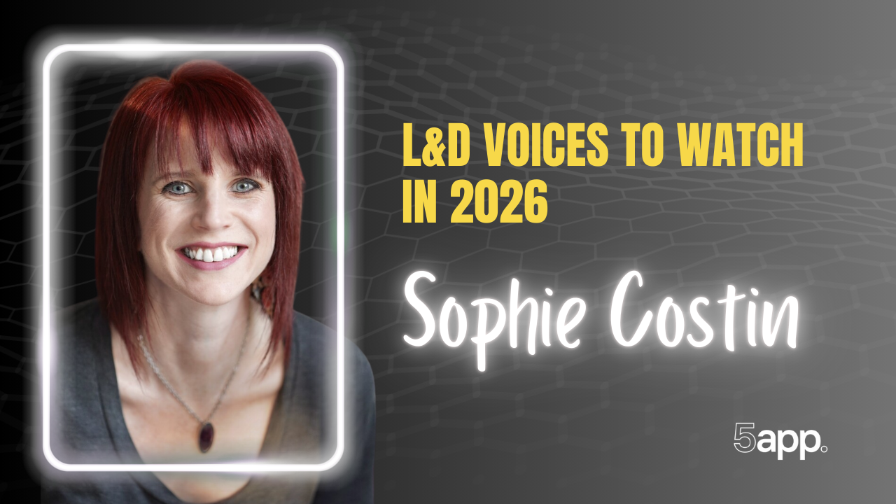 5app's L&D voices to watch in 2026: Sophie Costin
