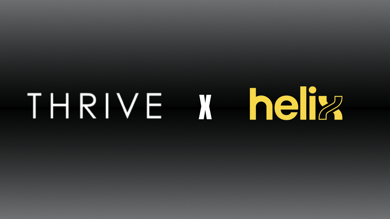 Thrive x Helix partnership