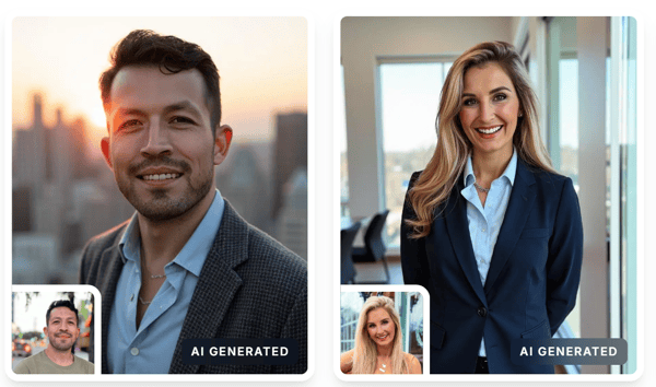 InstaHeadshots AI-generated headshot tool
