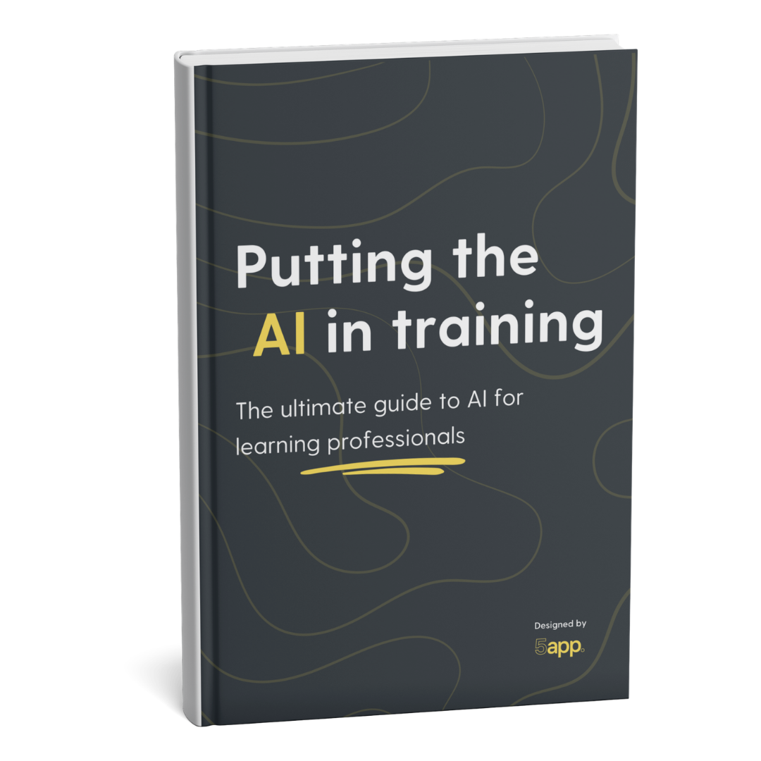 Putting the AI in Training Cover Putting the AI in Training Cover